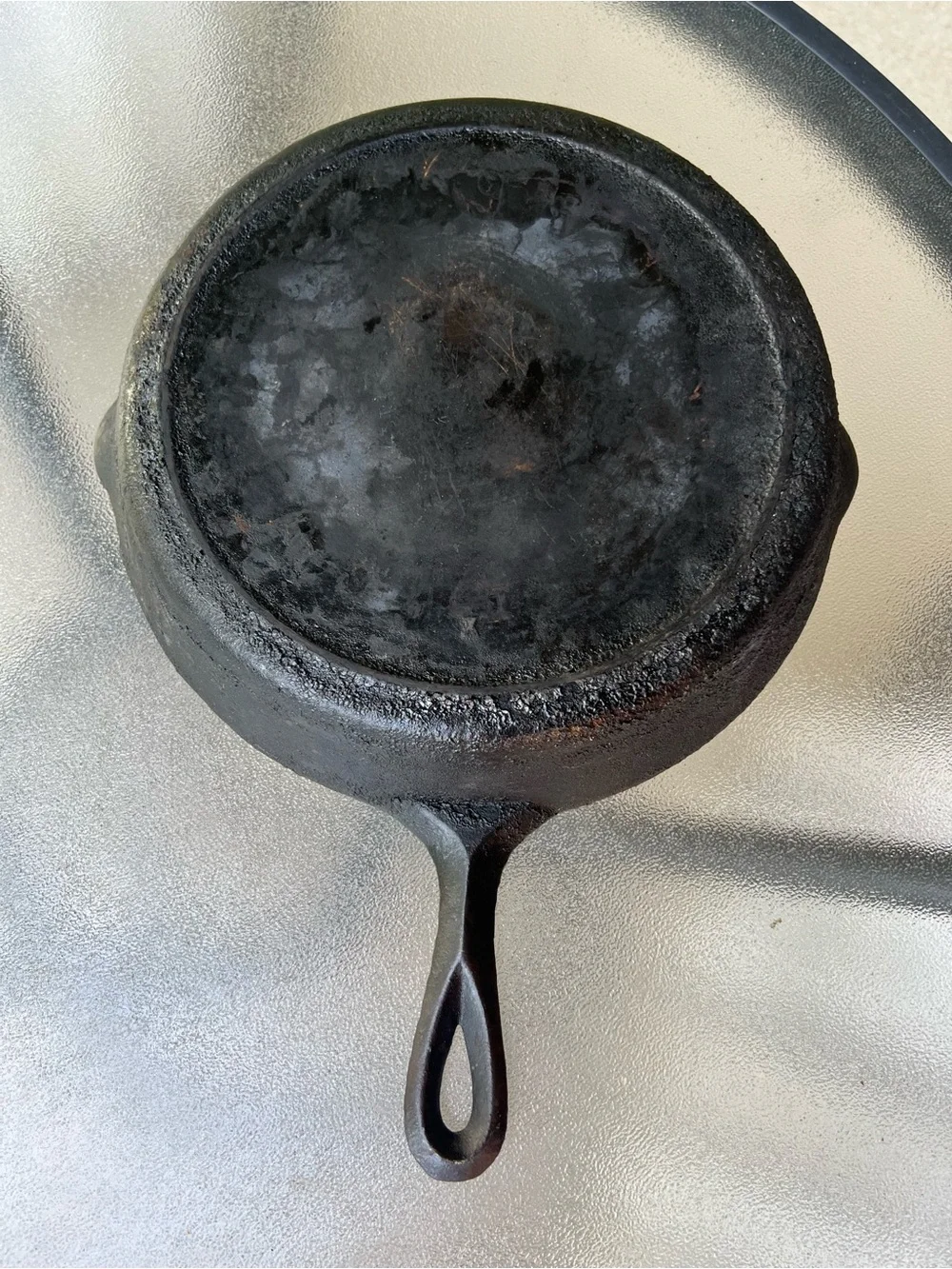 Antique Cast Iron Skillet - #9 - Heavy-Duty Frying Pan